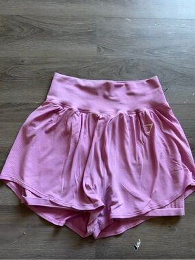 Pink Gymshark Running Shorts
